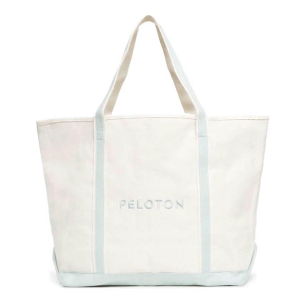 NWT Peloton canvas boat tote, large
